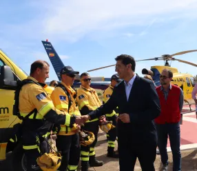 Castilla-La Mancha refuerza la campaña de prevención y extinción de incendios forestales aumentando el presupuesto hasta los 126 millones de euros y con un dispositivo Infocam reforzado en su 20 aniversario