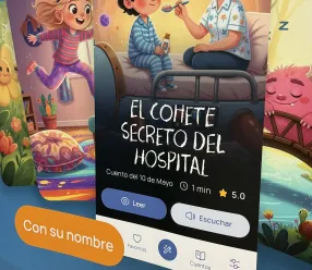 Villarrobledo (Albacete), 26 de mayo de 2026.- La Gerencia de Atención Integrada de Villarrobledo, dependiente del Servicio de Salud de Castilla-La Mancha (SESCAM), ha incorporado MiniTales a sus dispositivos de atención pediátrica, un recurso de humanización que utiliza cuentos personalizados para facilitar el acompañamiento emocional de los niños y niñas durante su paso por el entorno sanitario. El proyecto se desarrolla en el marco del convenio de colaboración suscrito entre el SESCAM y MiniTales S.L., q
