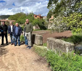 El delegado provincial de Agricultura, Ganadería y Desarrollo Rural ha visitado las comunidades de regantes ‘San Isidro’, en Huerta del Marquesado, y ‘Río Laguna y Novatío’, en Campillos Sierra
