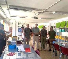 Inauguración Aula de Futuro en el CEIP Infante don Felipe de Daimiel