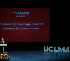 Acto conmemorativo del 40 aniversario de la Universidad de Castilla-La Mancha (UCLM)