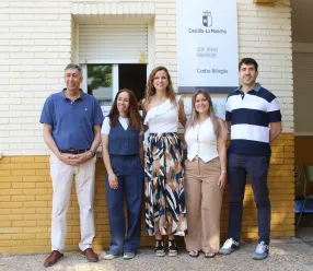 Nazareth Rodrigo visita el CEIP 'Jorge Manrique' de de Ciudad Real