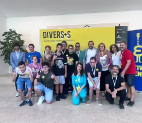 José Luis Escudero en el evento de experiencias musicales inclusivas de la entidad Divers+s