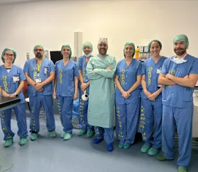 Equipo de braquiterapia oftálmica del Hospital Universitario de Albacete