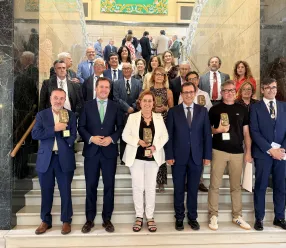 La Real Academia de Bellas Artes y Ciencias Históricas de Toledo ha premiado en su edición de 2026 al Gobierno de Castilla-La Mancha por la rehabilitación integral del edificio histórico ‘El Nuncio’,