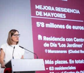 El Gobierno del presidente García-Page destina 5,8 millones de euros al nuevo contrato de la residencia de mayores ‘Los Jardines’ de Manzanares