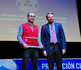 El dispositivo Infocam de Castilla-La Mancha, reconocido por su colaboración en la extinción del incendio de Jarilla en 2025