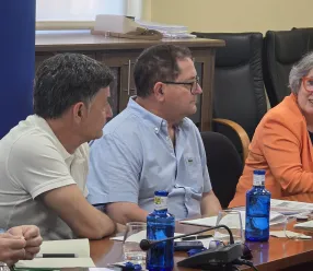 Reunión con las OPAs en la Consejería de Desarrollo Sostenible