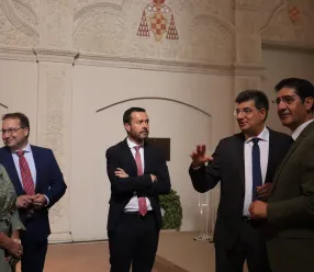 El vicepresidente segundo se ha reunido con el rector de la Universidad de Alcalá