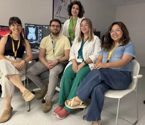 Médicos residentes del servicio de Radiodiagnóstico del Complejo Hospitalario Universitario de Toledo