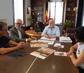 Un momento de la reunión