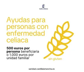 Ayudas para personas con enfermedad celiaca