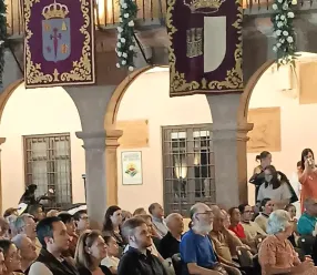 Miguel Ángel Díaz Brazales en la Fiesta del Pimiento de Villanueva de los Infantes