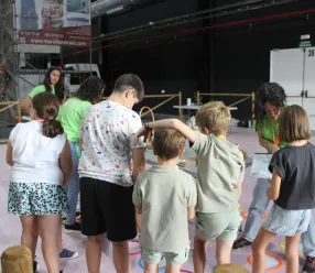 actividad de educación ambiental en Fercatur