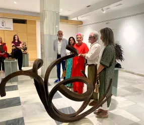 Inauguración de la exposición 'Antolomía' dentro del programa de Ferias y Fiestas de Guadalajara