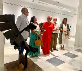 Inauguración de la exposición 'Antolomía' dentro del programa de Ferias y Fiestas de Guadalajara