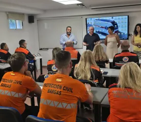Un total de 65 integrantes de agrupaciones de Protección Civil de Castilla-La Mancha participa en dos cursos sobre logística sanitaria y de formación básica
