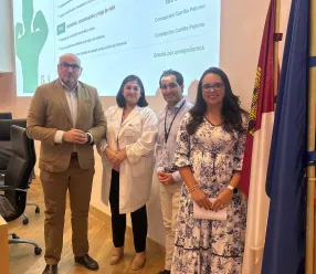 Francisco José García en la presentación de la jornada