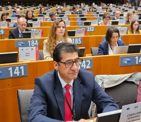José Manuel Caballero en el Comité Europeo de las Regiones