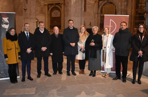 Amador Pastor en la inauguración de la Semana de Música Religiosa