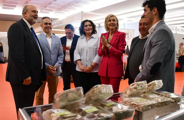 El vicepresidente primero ha inaugurado la II edición de la Feria del Champiñón en Quintanar del Rey.