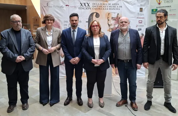 Carmen Teresa Olmedo en la exposición ´30 años de Feria de Artes Escénicas y Musicales de Castilla-La Mancha´