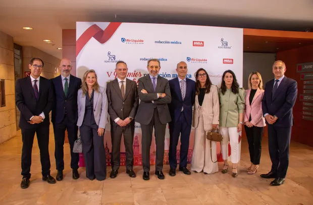 Jesús Fernández Sanz en los V Premios Redacción Médica a la Sanidad de Castilla-La Mancha