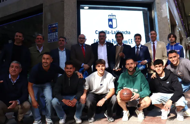 El vicepresidente segundo ha visitado la sede del Calvo Sotelo Puertollano