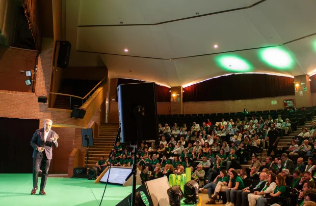 El consejero de Sanidad, Jesús Fernández Sanz, en las VI Jornadas de Innovación en Salud