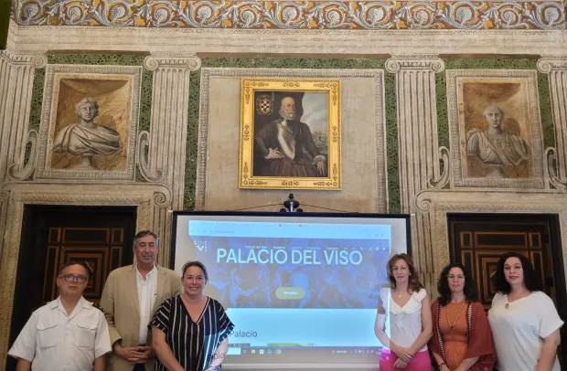Presentación web 'Descubriendo el Palacio del Viso' del IES Los Batanes