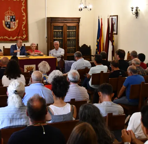 EL VICEPRESIDENTE PRIMERO PRESIDE LA REUNIÓN DEL PLAN DE RECUPERACIÓN DE LA SIERRA NORTE DE GUADALAJARA CON ALCALDES DE LA ZONA