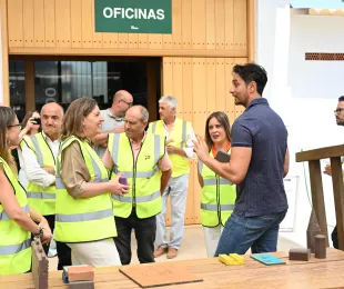 Patricia Franco visita Proarte