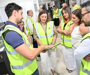 Patricia Franco visita Proarte