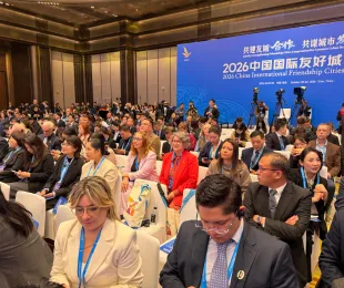 El Gobierno regional comparte en China sus actuaciones en materia de sostenibilidad en la `Conferencia Internacional Ciudades Amigas 2026’