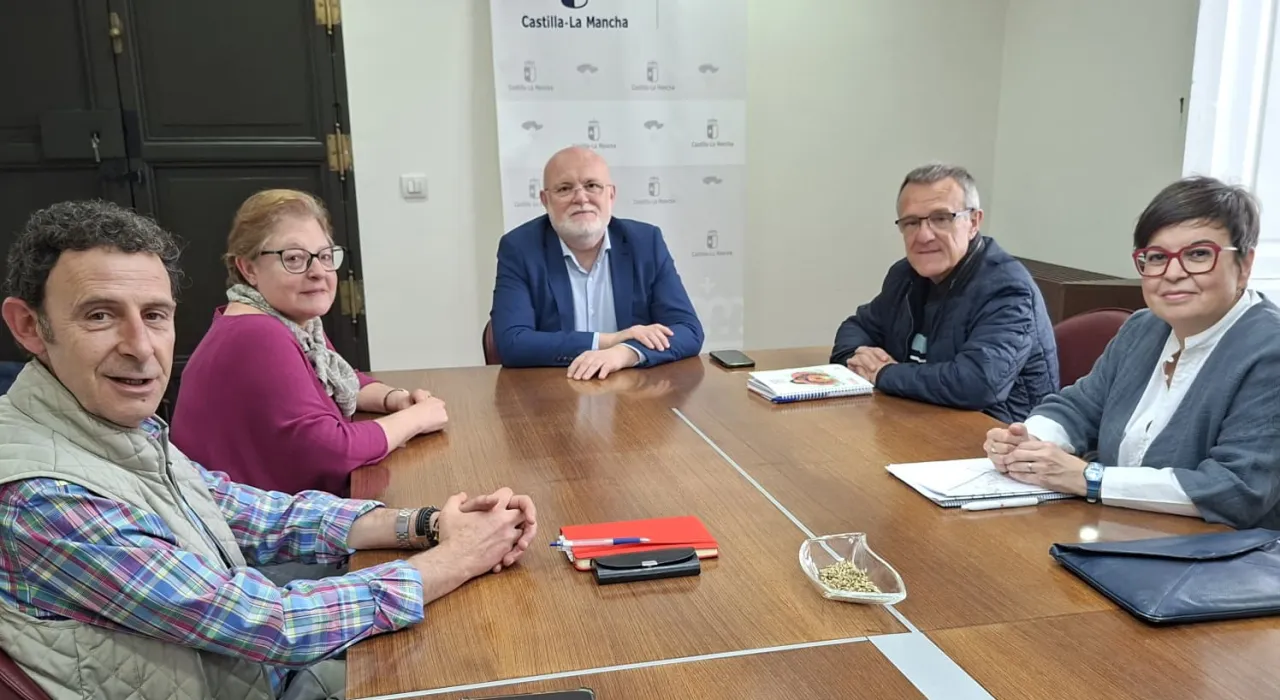 Un momento de la reunión