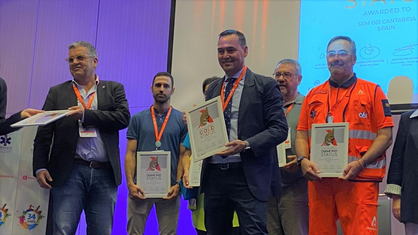 Image 0 of article La Gerencia de Urgencias, Emergencias y Transporte del SESCAM recibe el galardón Angels EMS Awards de excelencia en la atención al ictus