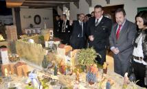 Jesús Labrador visitando el Belén de la prisión toledana de Ocaña II