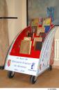 Carrito del programa 'La biblioteca se sale'
