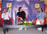 Santiago Segura y Javier Gutiérrez en el  Patio De Cultura