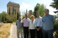 Herrero ha visitado la localidad de Alarcón (Cuenca)