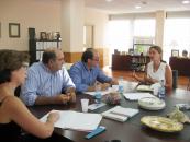 María Luz Rodríguez, se reunió con representantes de la Organización de Profesionales y Autónomos 