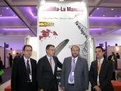 Martínez Guijarro en Ámsterdam con Pau Roca, Francisco Martínez y Alipio Lara
