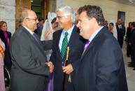 Barreda en una imagen tomada durante su última visita a Tarancón