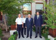 Barreda recibió hoy al Jefe Superior de Policía de Castilla-La Mancha, Juan Carlos Ortiz