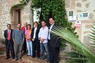 Araújo visita la casa rural de tres espigas “El rincón de la fuente”, en Buenaventura