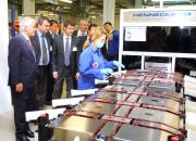Barreda visita la empresa Silicio Solar en Puertollano (Ciudad Real).