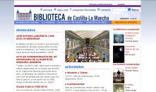 Imagen de la página web de la Biblioteca de Castilla-La Mancha http://pagina.jccm.es/biblioclm