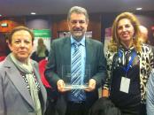 García Galán recoge el premio nacional que concede el Organismo Autónomo de Programas Europeos