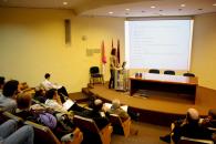 Reunión de los profesionales del Servicio de Medicina Interna del CHUA