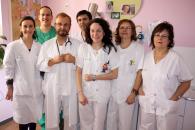 En la imagen, parte del personal de los Servicios de Paritorio y de Pediatría del Hospital de Valdepeñas